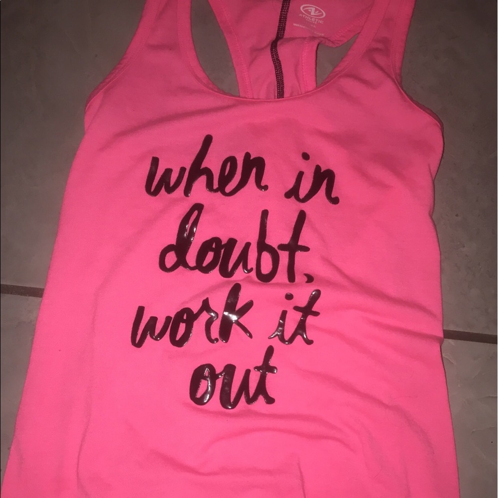 Sports tee.